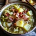 Soupe aux choux et lard
