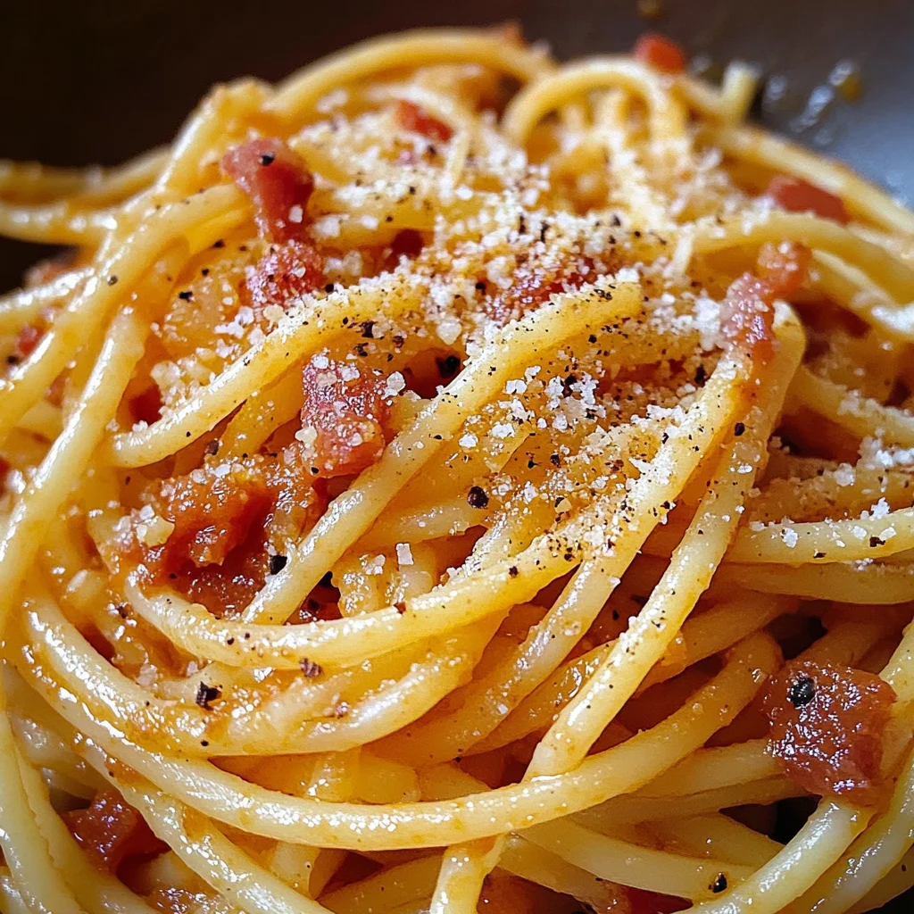 Spaghetti all’Amatriciana classique