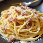 Spaghetti carbonara classiques maison