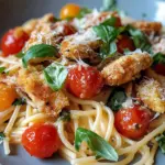 Spaghettis aux légumes et dinde