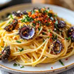 Spaghettis aux oursins raffinés