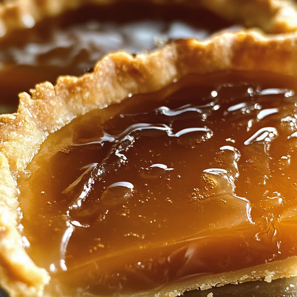 Tarte au sirop d’érable