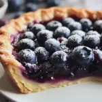 Tarte aux bleuets maison