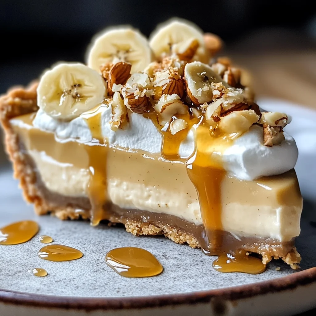Tarte crue banane crème