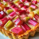 Tarte rhubarbe facile rapide