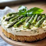 cheesecake salata asparagi robiola