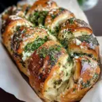 Babka salée fromage fines herbes