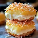 Biscuits citron à la noix de coco