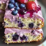Cake citron amande myrtille