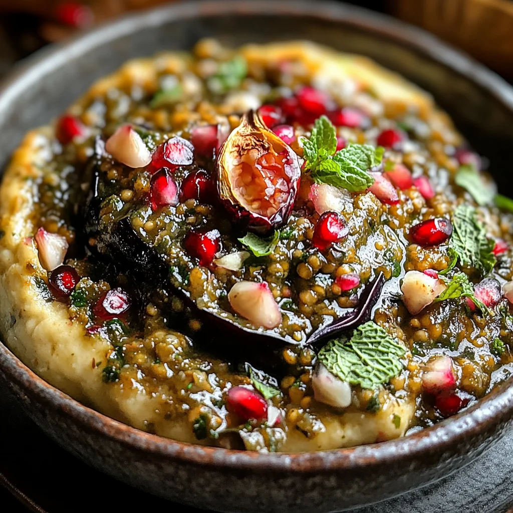 Caviar d’aubergine iranien