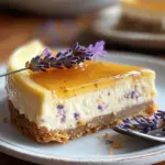 Cheesecake miel et lavande