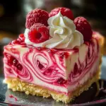 Cheesecake tourbillon framboise facile