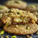 Cookies croustillants pistache fondante
