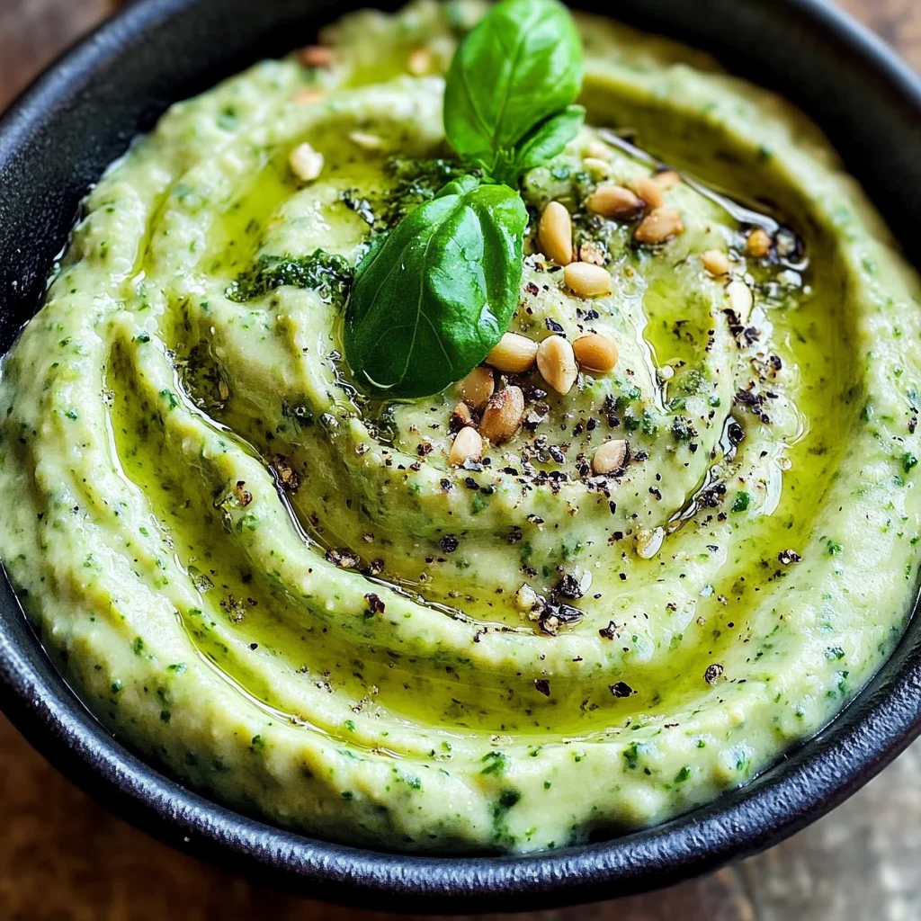 Crème de courgettes aux herbes