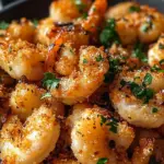 Crevettes véganes aux champignons