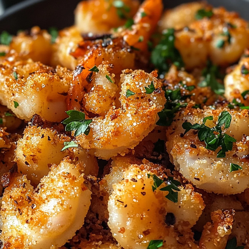 Crevettes véganes aux champignons