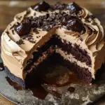 Gâteau chocolat café savoureux