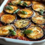 Gratin d’aubergines savoureux
