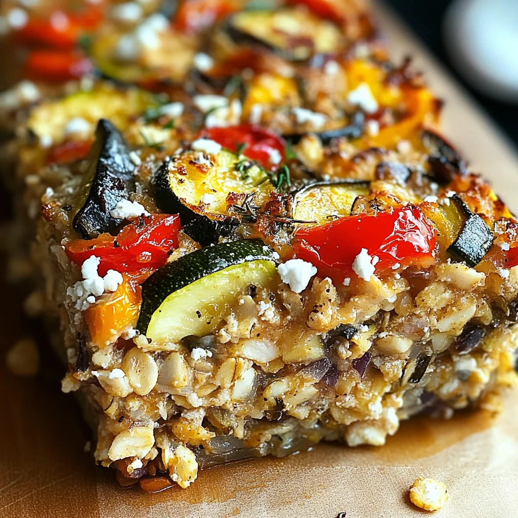 Gratin méditerranéen à l'avoine