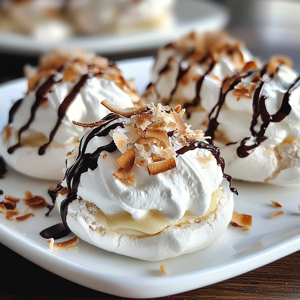 Mini pavlova coco délicates