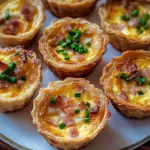 Mini quiches lorraines revisitées