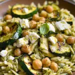 Orzo aux courgettes & feta