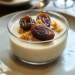 Pannas cottas dattes oranger