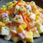 Salade Alaska fraîche et savoureuse