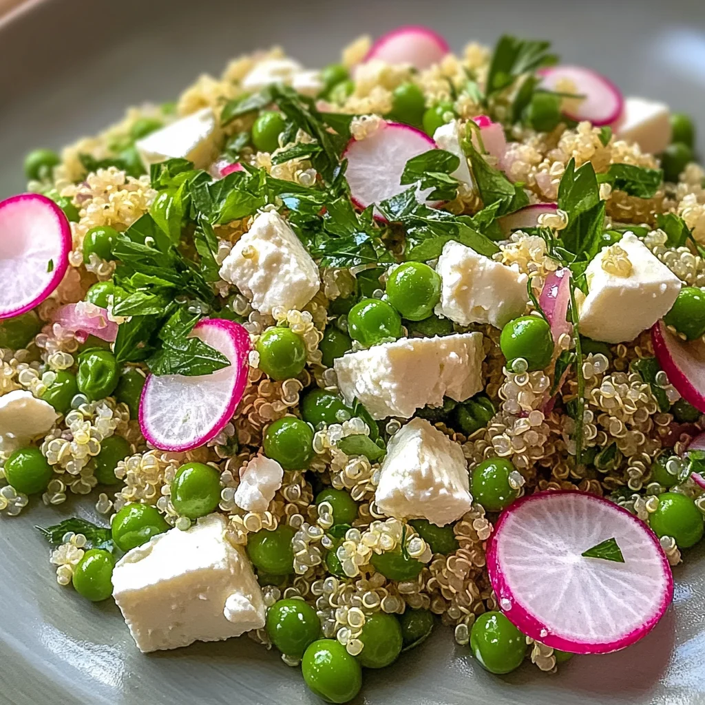 Salade Petit Pois & Feta