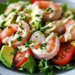 Salade de crevettes crémeuse