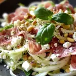 Salade fenouil jambon Serrano