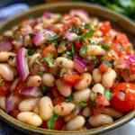 Salade turque haricots blancs
