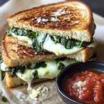 Sandwich épinards mozzarella