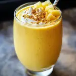 Smoothie ananas curcuma protéiné