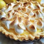 Tarte au citron meringuée