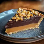 Tarte chocolat et caramel