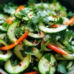 Tiger salad coriandre piment