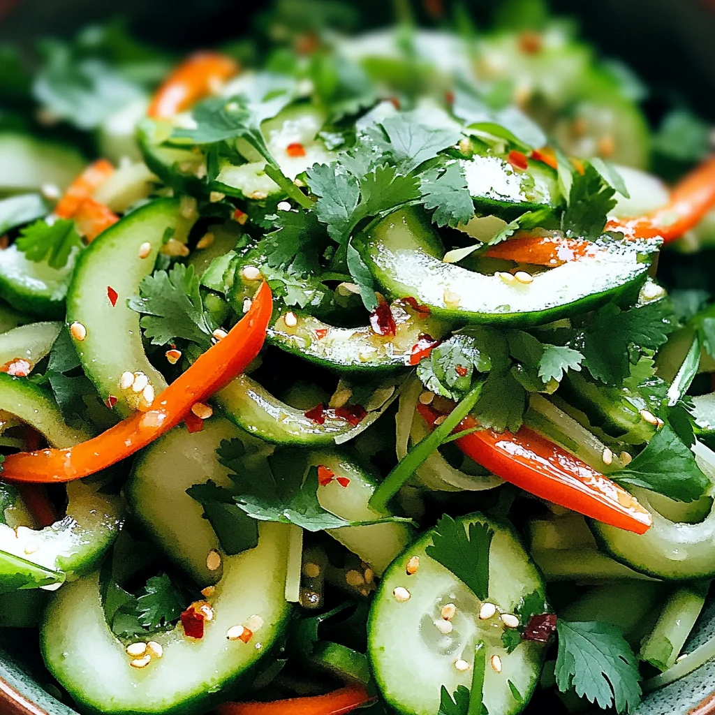 Tiger salad coriandre piment