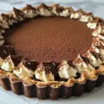 Torta crostata chocolat ricotta
