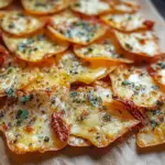 Tuiles salées apéritif gourmand