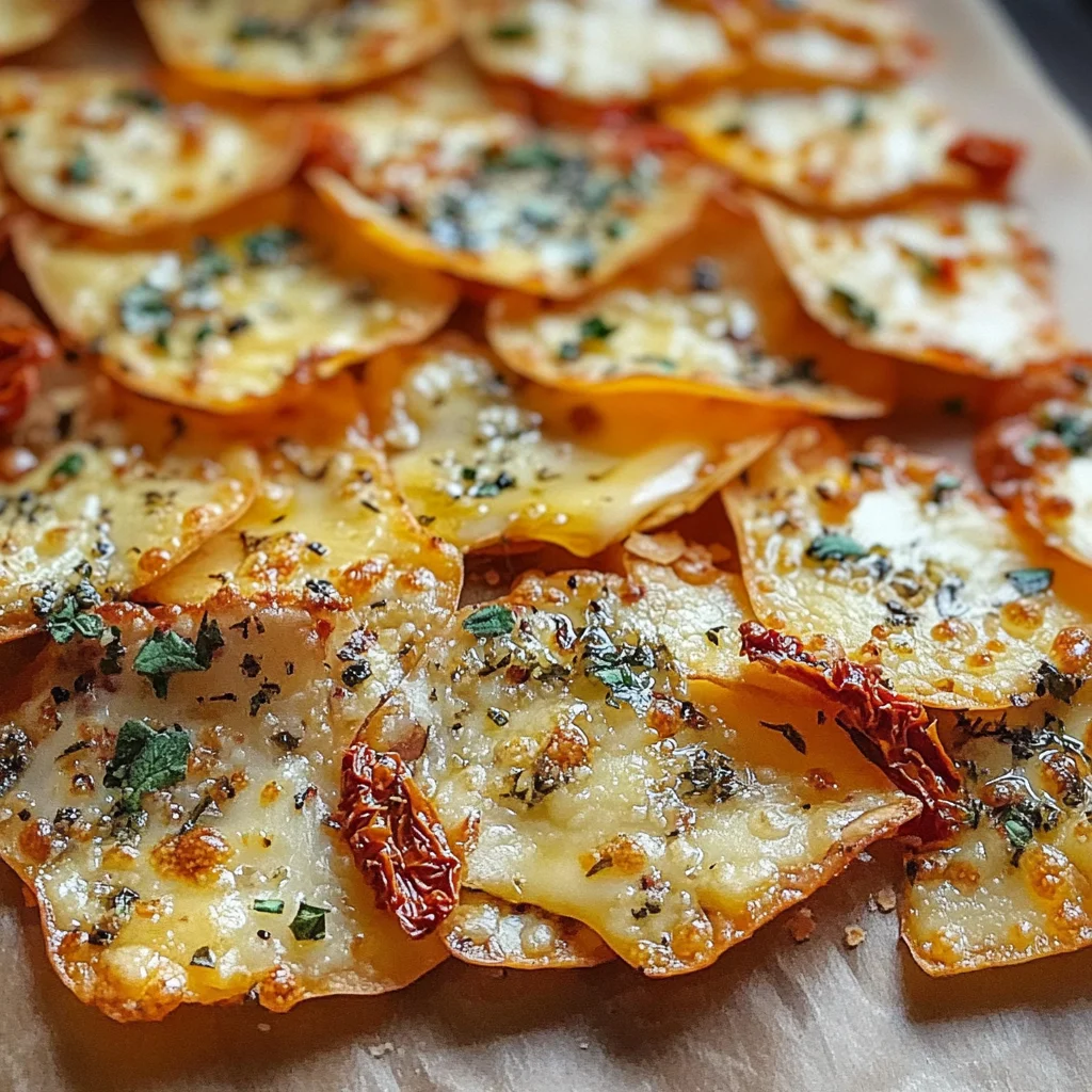 Tuiles salées apéritif gourmand
