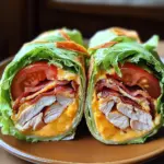 Wraps dinde keto croustillants
