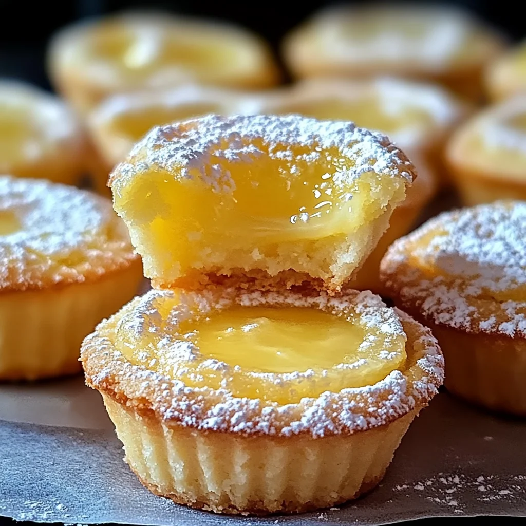 Barres citron et cups uniques