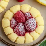 Biscuits au citron et framboise