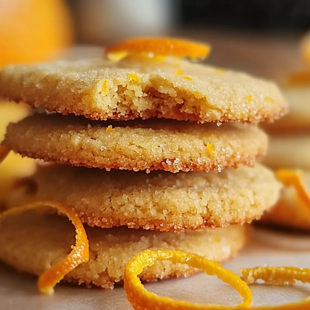 Biscuits orange cardamome gourmands