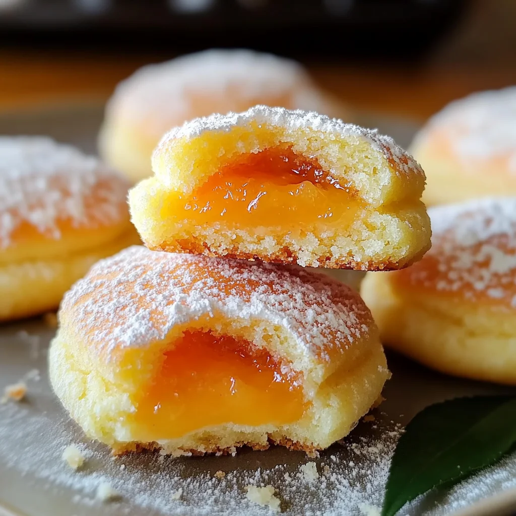 Biscuits pêche italiens