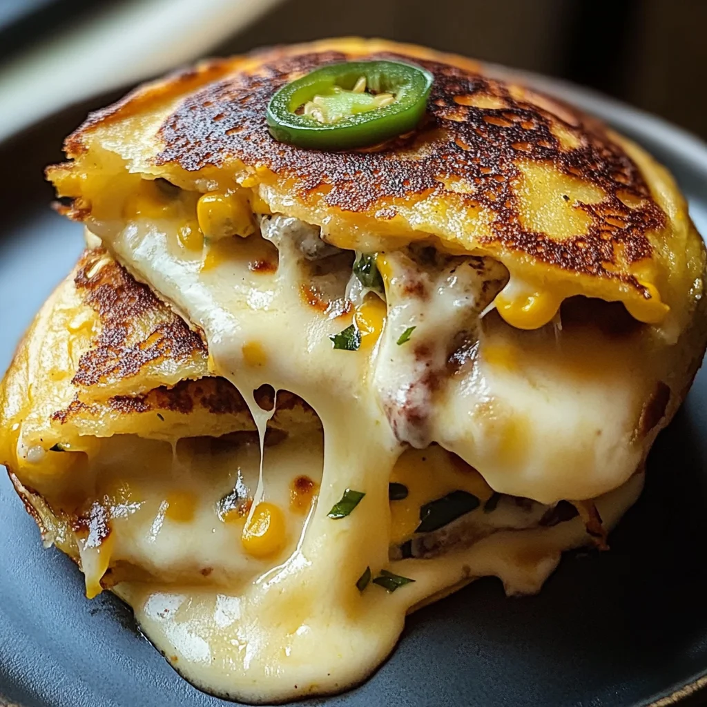 Cachapas galettes maïs fromage