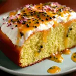 Cake au yaourt passionfruit