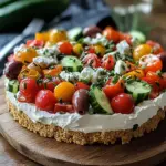 Cheesecake salé à la grecque