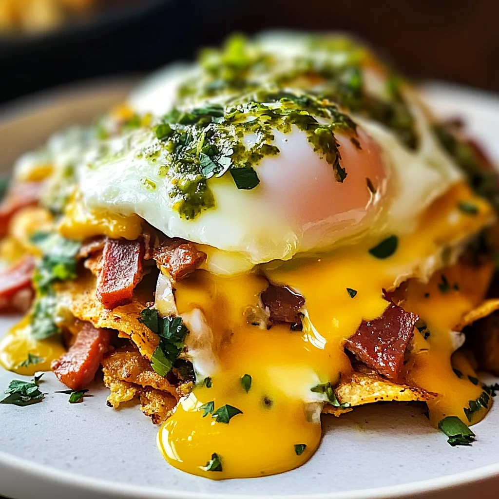 Chilaquiles et œufs bénédicte